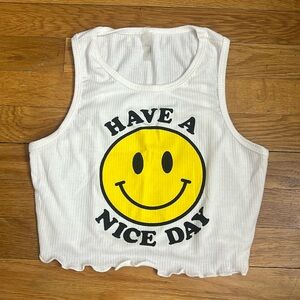 Smile Tank Top
